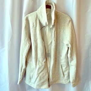 lululemon Gray Sweatshirt Jacket Size 12